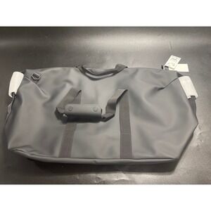 RAINS NEW Hilo Weekend Bag‎ W3 Black Waterproof Duffle Travel Carry-On